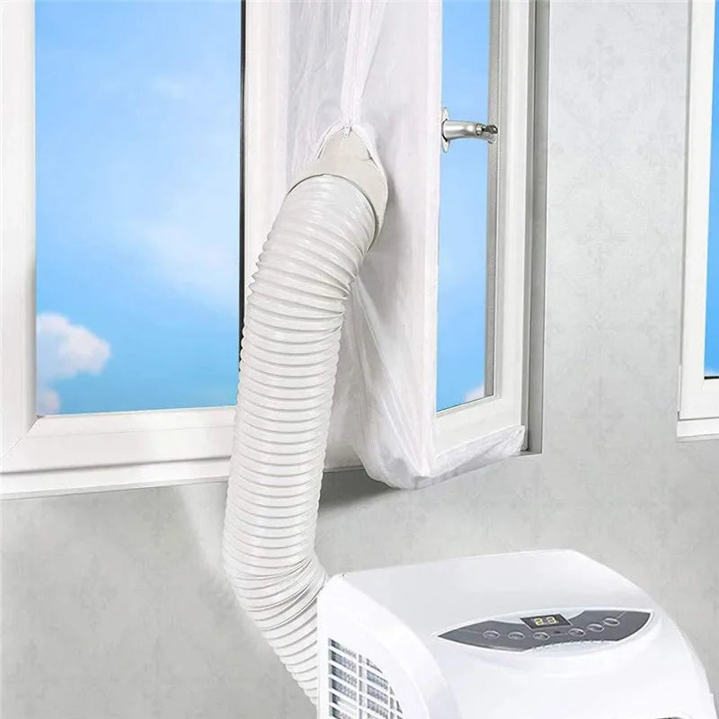Raamafdichting mobiele airco droogtrommel