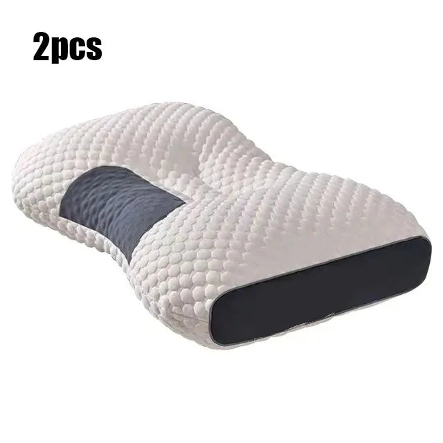 Nekkussen rond memory foam katoen 48x74 cm