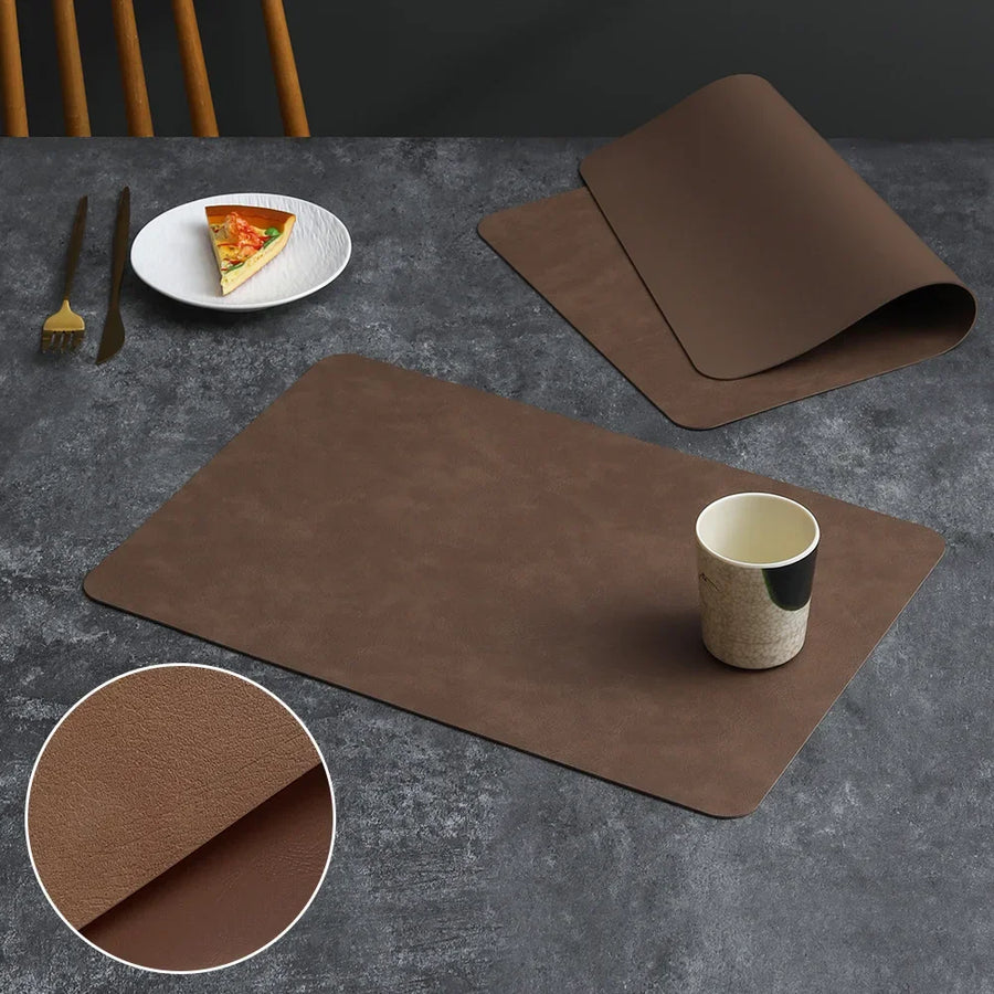 Placemat rubber rechthoekig 30X45cm