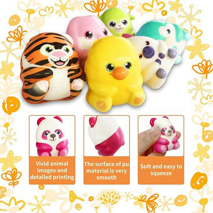Mini squishies 6 of 12 stuks