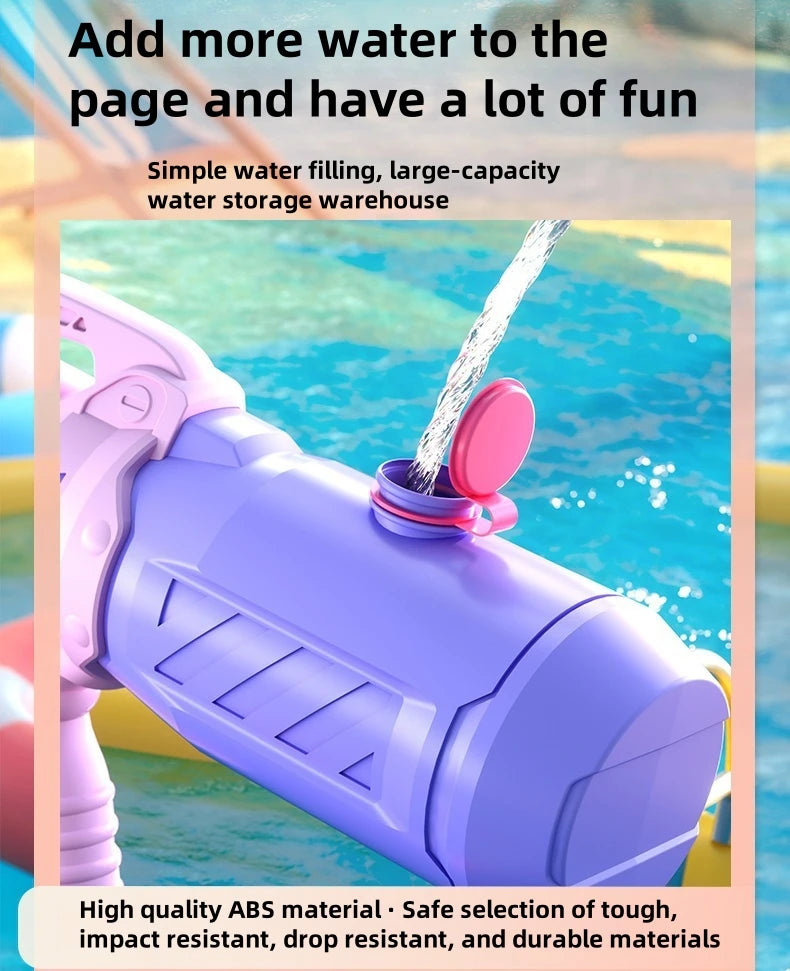 Dual Water Pistol for Kids (3-6 years) | For Outdoor Water Fun