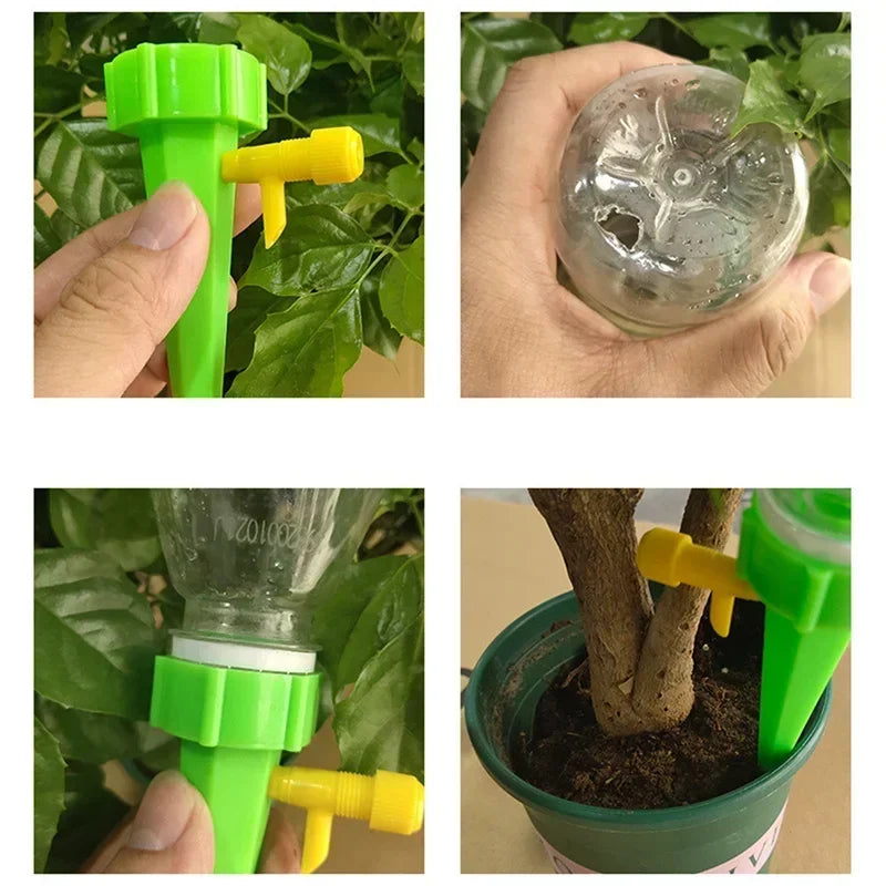 Druppel irrigatiesysteem zelfbewatering instelbaar