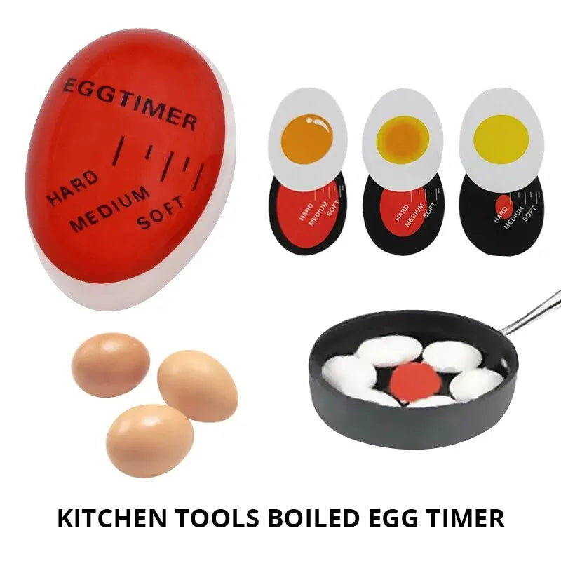 Ei-timer kleurveranderend resin rood