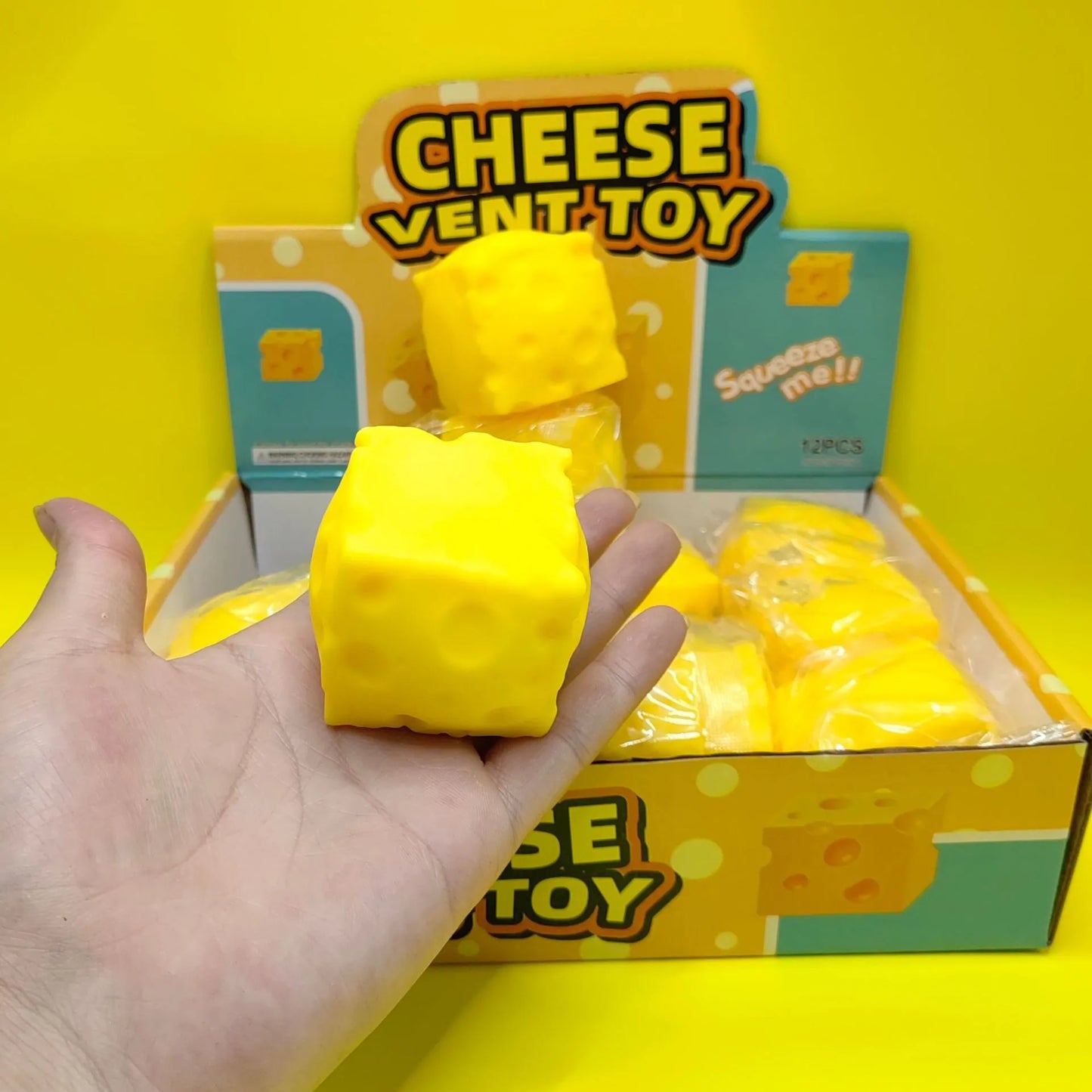 Knijpspeeltje kaas