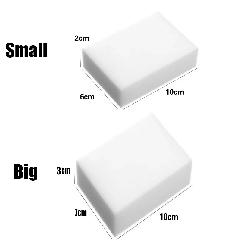 Schoonmaakspons 10x6x2 cm 10x7x3 cm