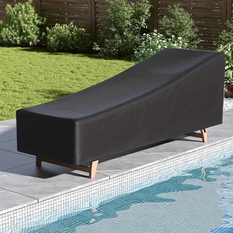 Loungestoelhoes zwart 210D