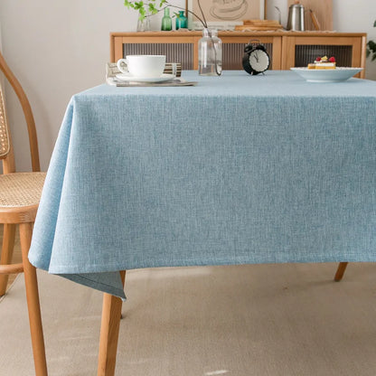 Tafellaken rechthoekig waterdicht oliebestendig polyester katoen