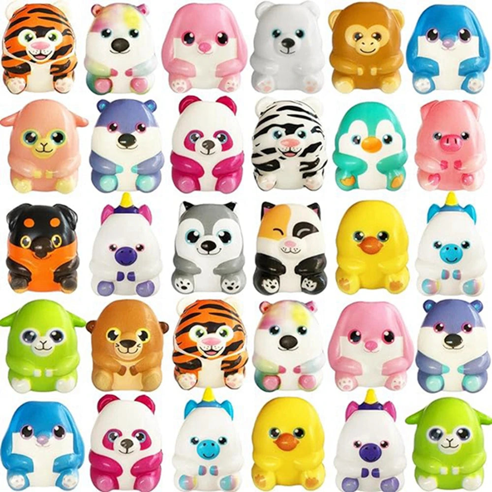 Mini squishies 6 of 12 stuks