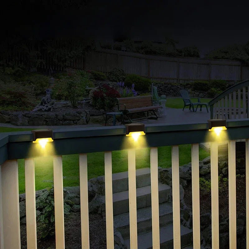 Solar LED Buitenlampen Set Waterdicht voor Paden en Trappen
