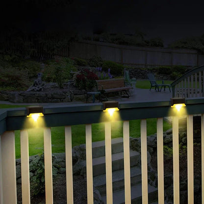 Solar LED Buitenlampen Set Waterdicht voor Paden en Trappen