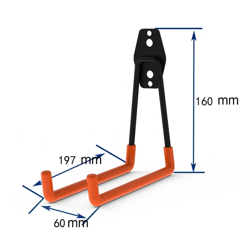 Wandhaak antislip ijzer