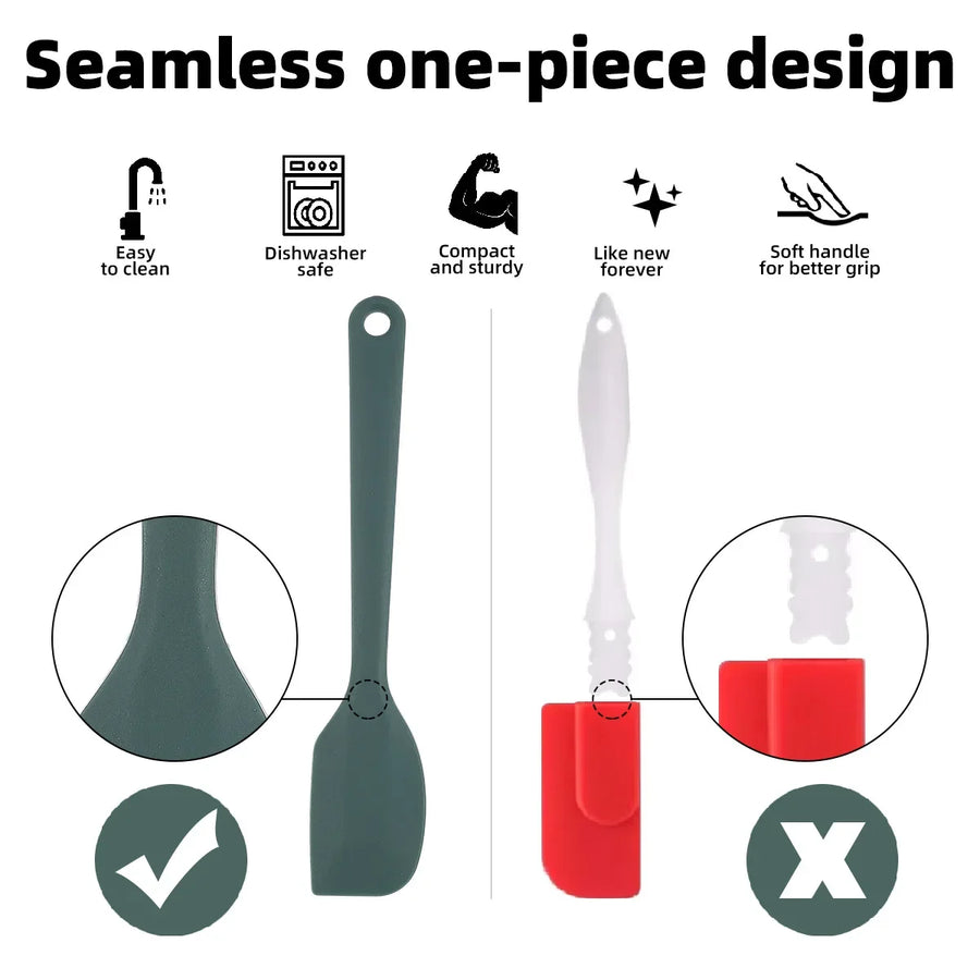 Silicone bakgerei set 6 of 9 delen