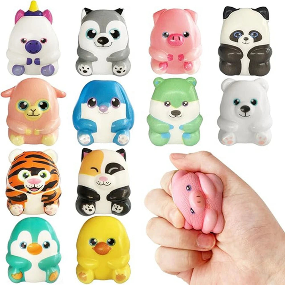 Mini squishies 6 of 12 stuks