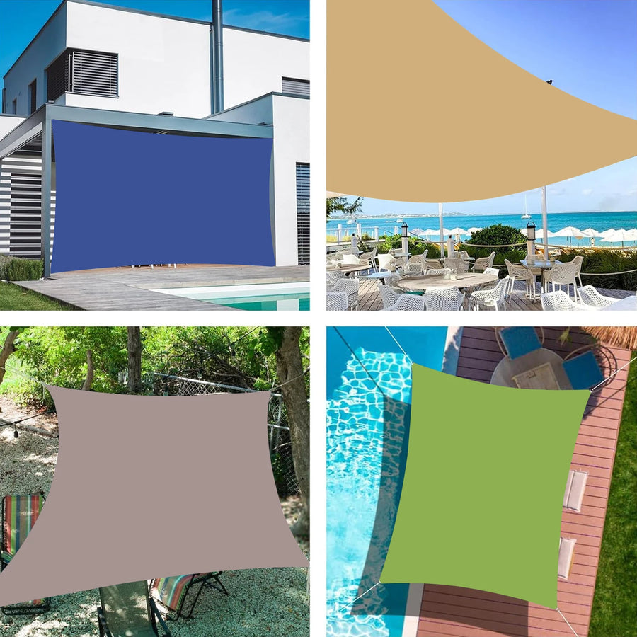 Zonnescherm waterdicht 95% UV-bescherming poly cotton