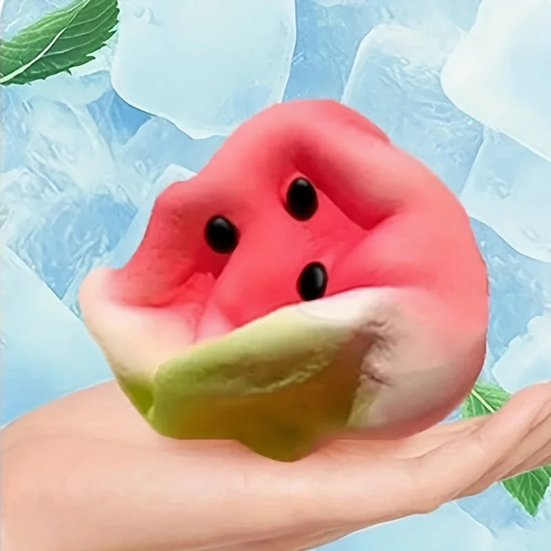 Watermeloen squishy fidget toy