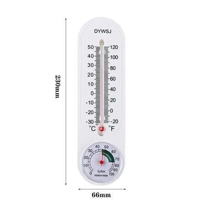 Thermometer en hygrometer niet-elektronisch