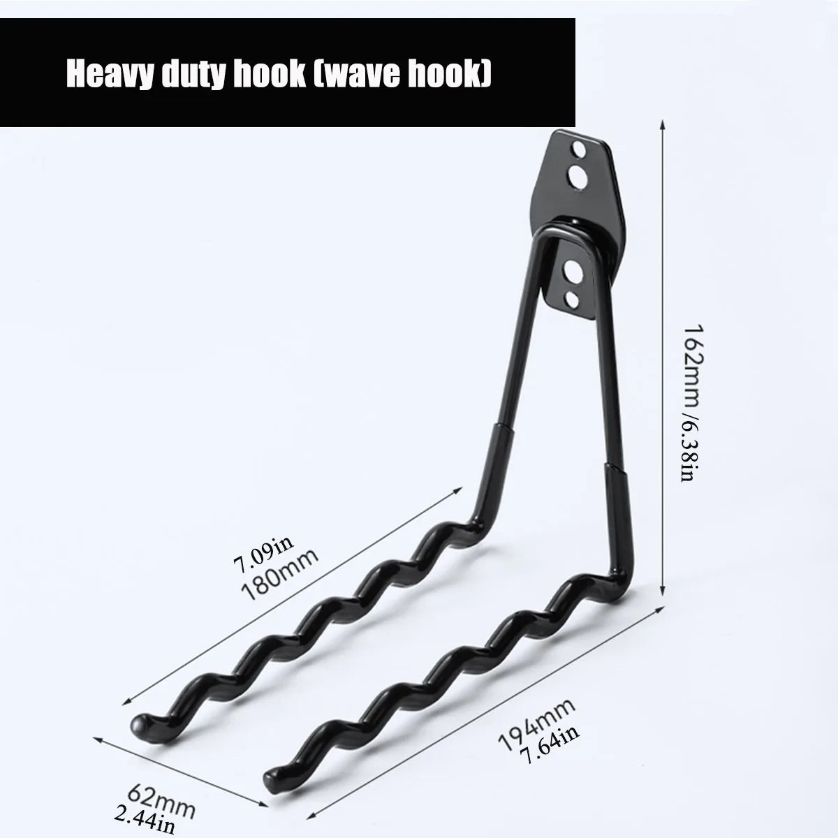 Wandhaken voor Gereedschap en Tuinspullen