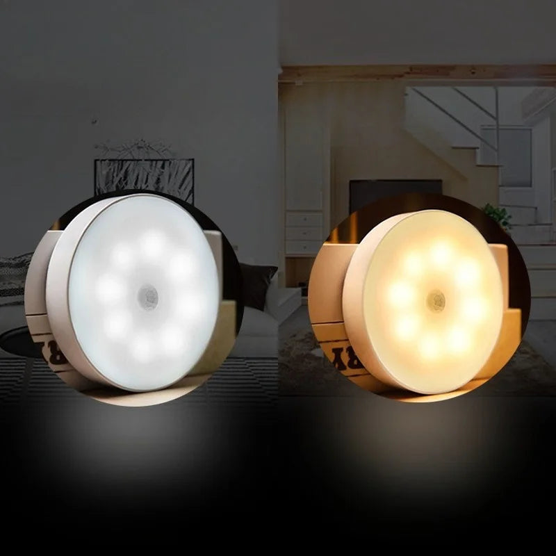 Nachtlamp led bewegingssensor magnetisch usb oplaadbaar
