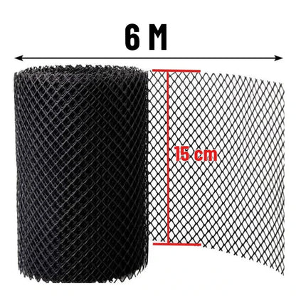Gootgaas bladstopper 6m 20m HDPE