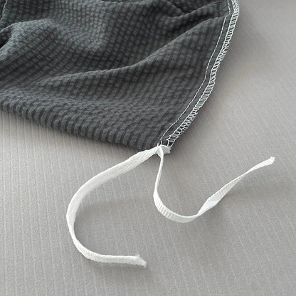 Dekbedovertrekset microfiber 3-delig met rits