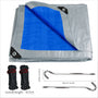 Blue and met touw en haring