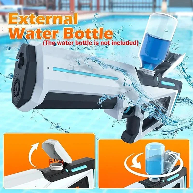 Electric Water Gun with Automatic Water Supply – For Summer Outdoor Fun