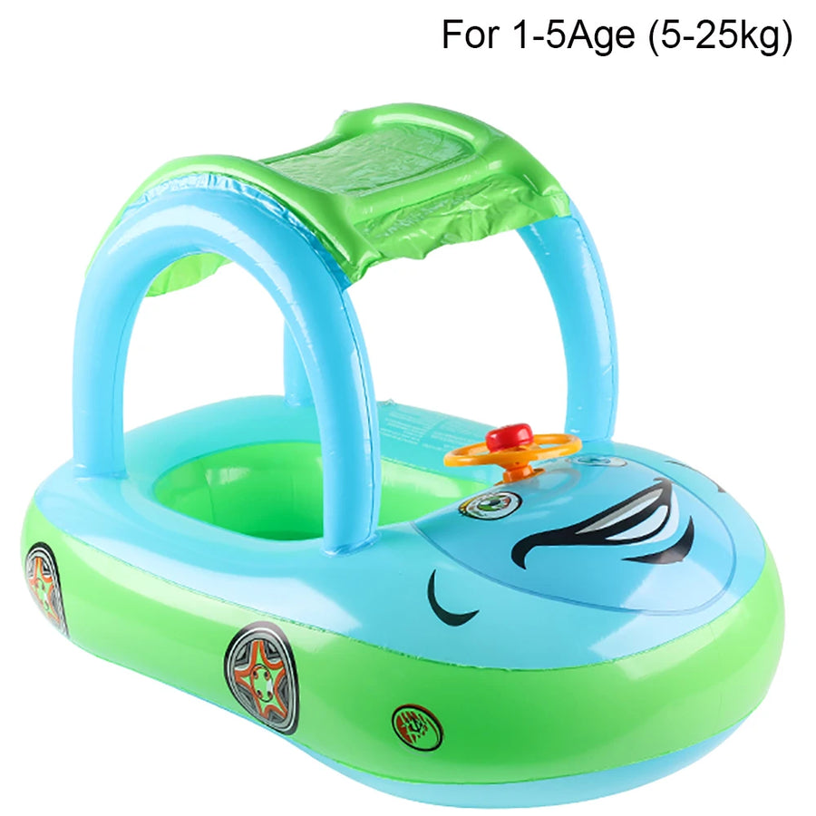 Toddler Pool Float Car Shape – Buoyancy Aid for Children 3-6 Years