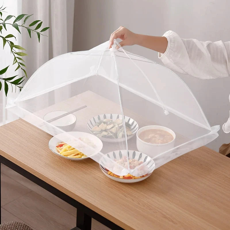 Voedseldeksel gaas opvouwbaar L 64x42x33.5 cm wit