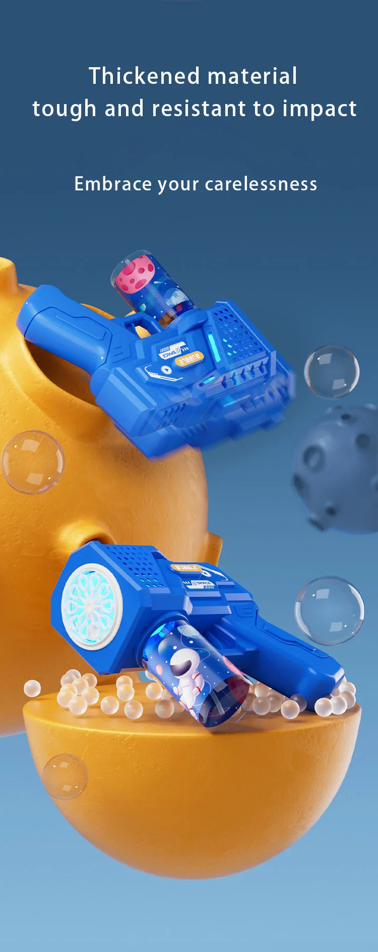 Bubbelgun 10-gaats ABS-plastic