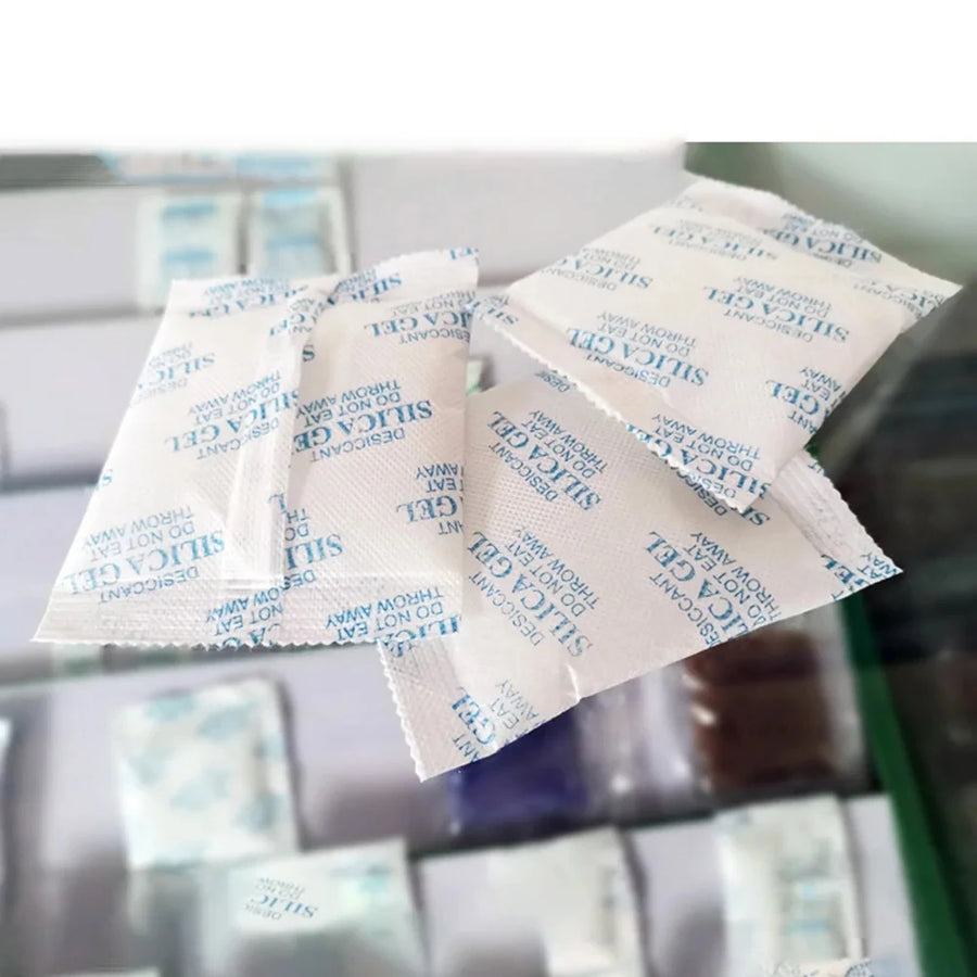 Silica gel vochtvreter zakjes