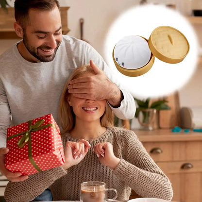 Kleurrijke Dumpling Stressbal Fidget Toy met Stoommandje