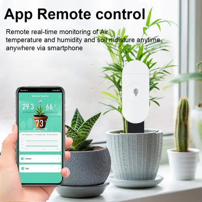 Tuya Zigbee bodemvochtsensor temperatuur luchtvochtigheid