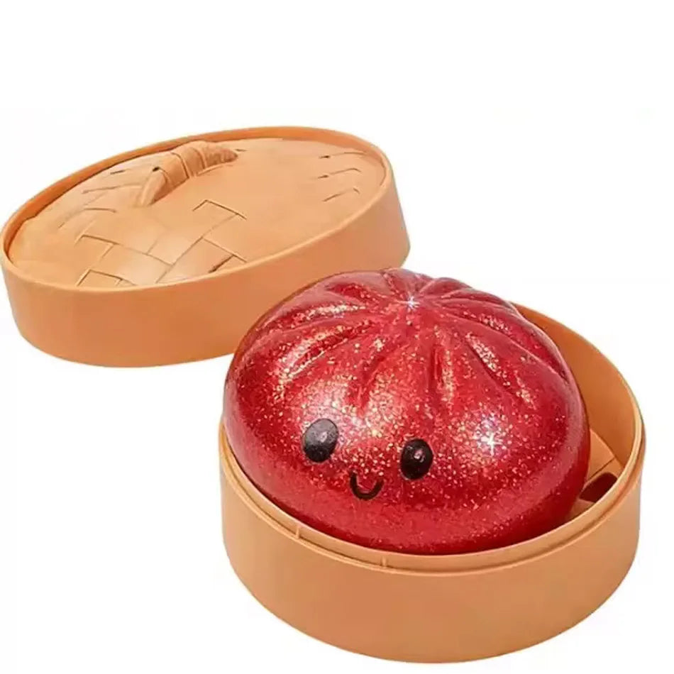 Knijpspeeltje squishy dumpling stressvermindering