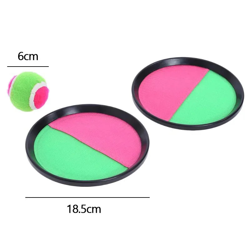 Vangbal speelset kinderen plastic 19x19x2 cm