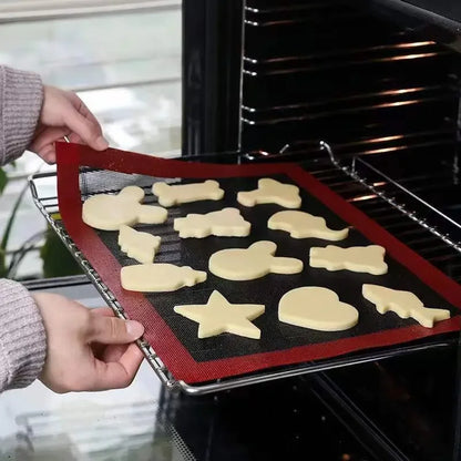 Huismerk Silicone Bak- en Grillmat 30x40 cm - Herbruikbaar voor Oven en Magnetron
