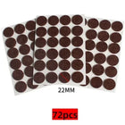 Meubelviltjes rechthoekig zelfklevend 3 mm