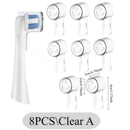 Stofkapjes tandenborstelkoppen Braun Oral-B iO 2-8 stuks