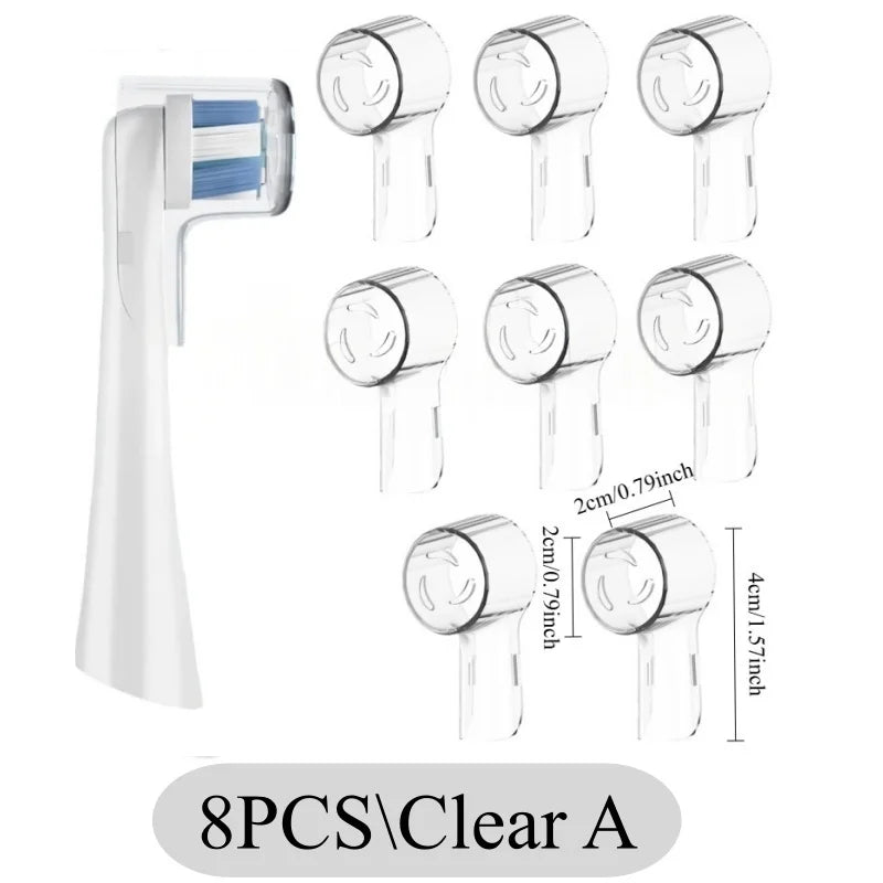 Stofkapjes tandenborstelkoppen Braun Oral-B iO 2-8 stuks