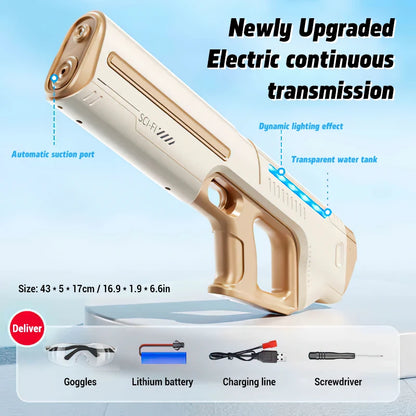 Elektrisch waterpistool grote capaciteit