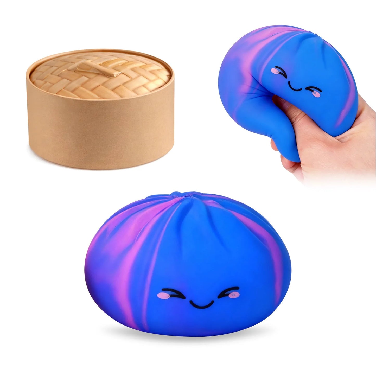 Squishy knijpspeeltje dumpling