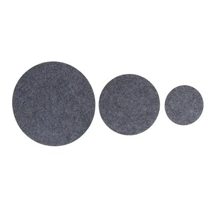 Ronde Vilt Potbeschermers Set - 15 Stuks