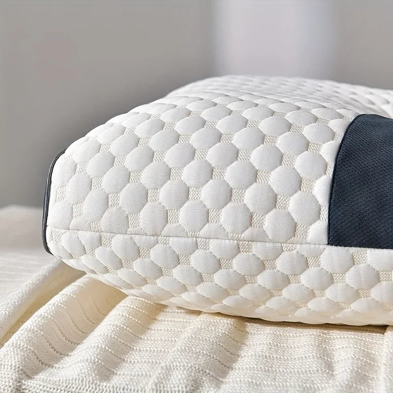 Nekkussen rond memory foam katoen 48x74 cm
