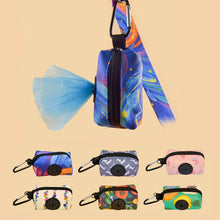 Poepzakhouder hond met prints voor onderweg