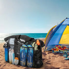 Strandtas extra large waterdicht inklapbaar nylon