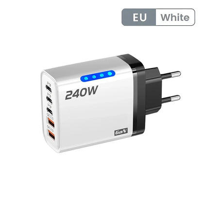 120W USB C  snellader EU stekker