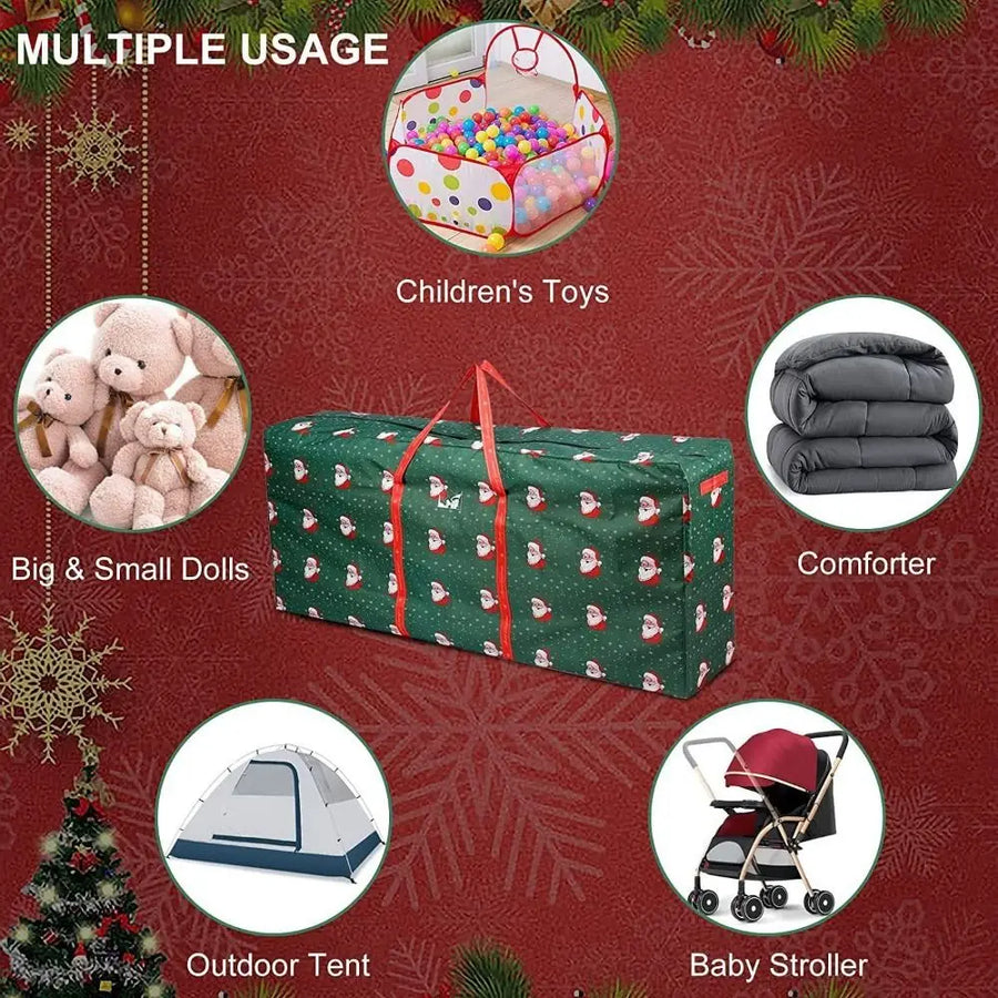 Kerstboom opbergtas 122x51x38 cm waterdicht