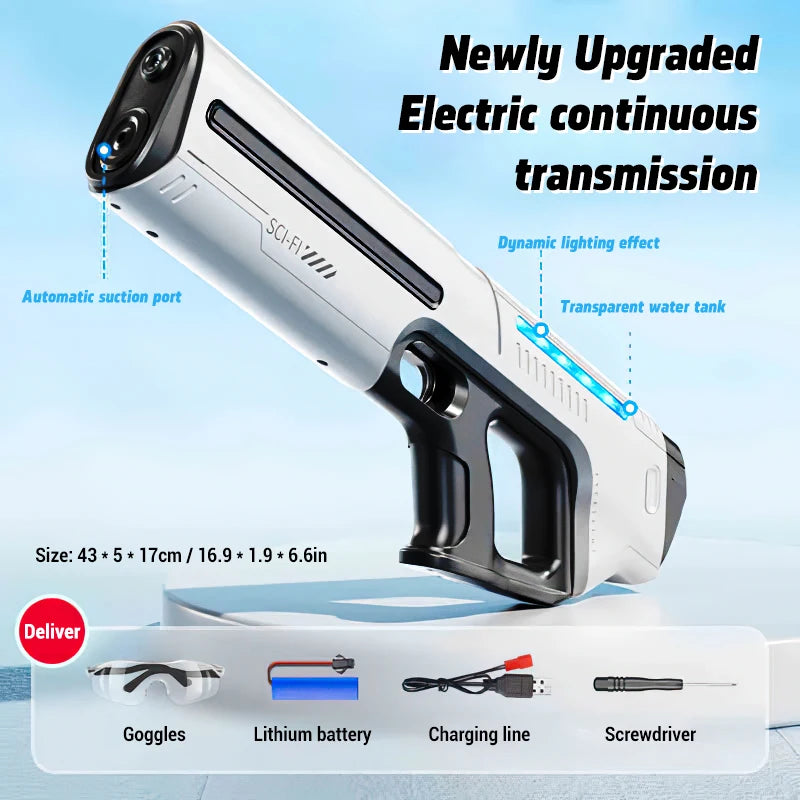 Fully Automatic Electric Water Gun with Large Capacity