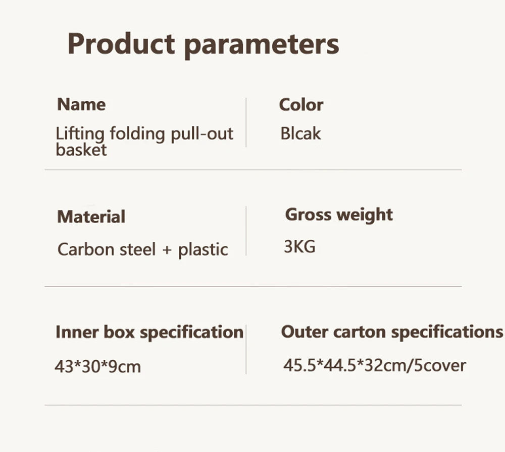 Uitschuifbare kastorganizer met dubbele laag voor potjes en flessen