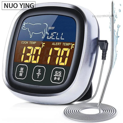 Vleesthermometer digitaal RVS waterdicht