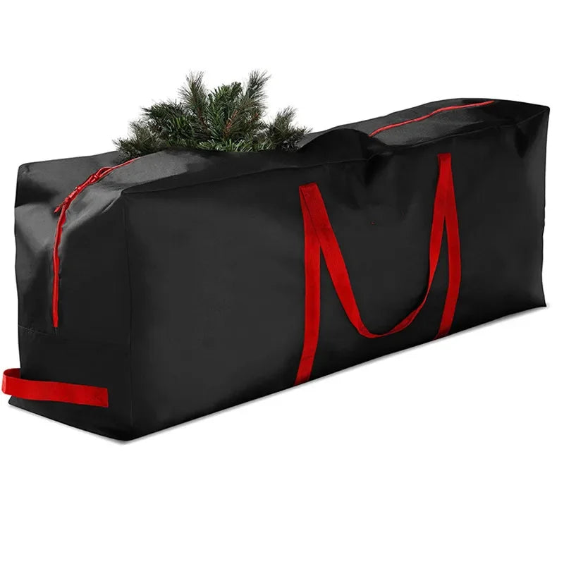 Opbergtas kerstboom decoratie rood 210D Oxford